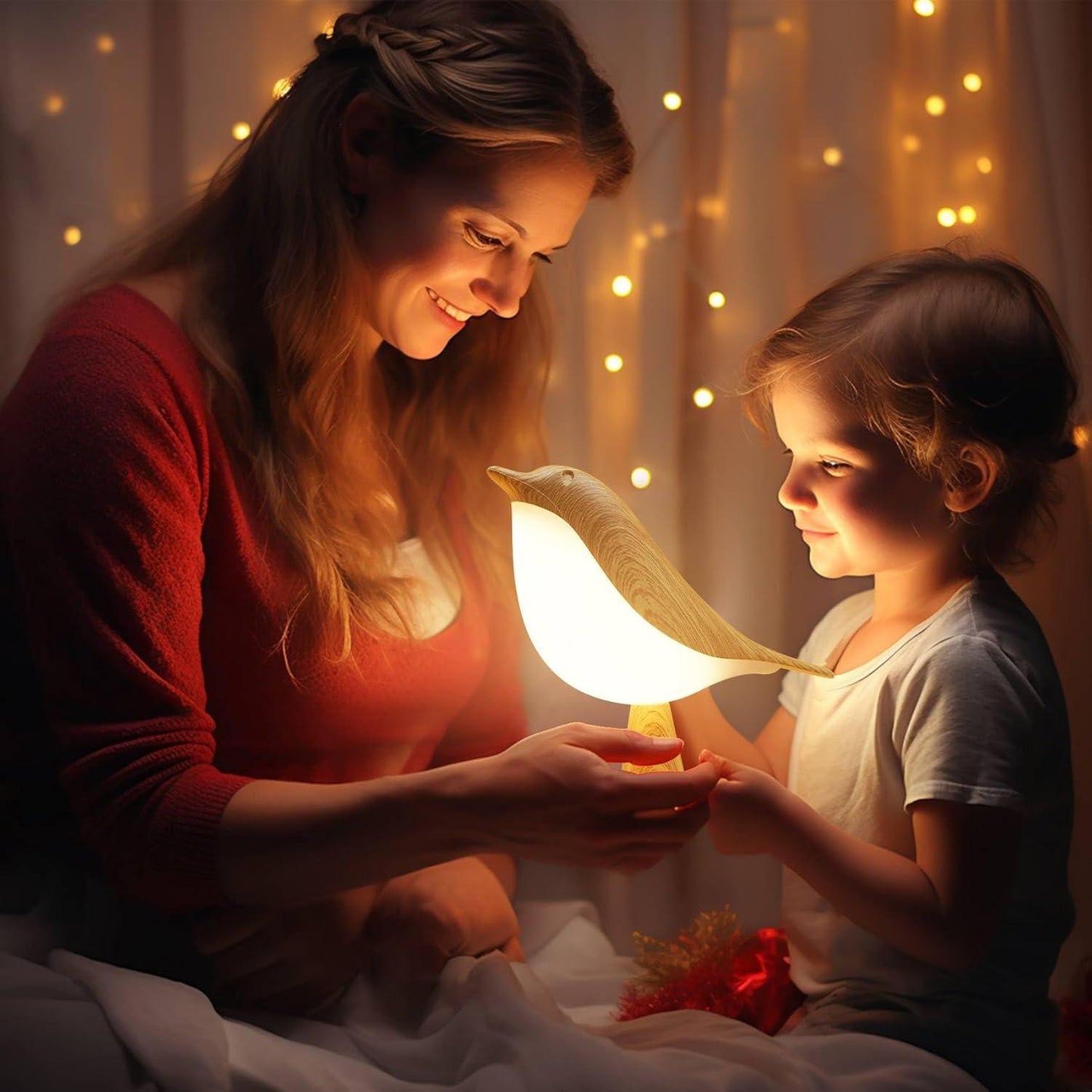 Bird Cordless Rechargeable Desk Lamp with Touch Control & 3 Light Modes