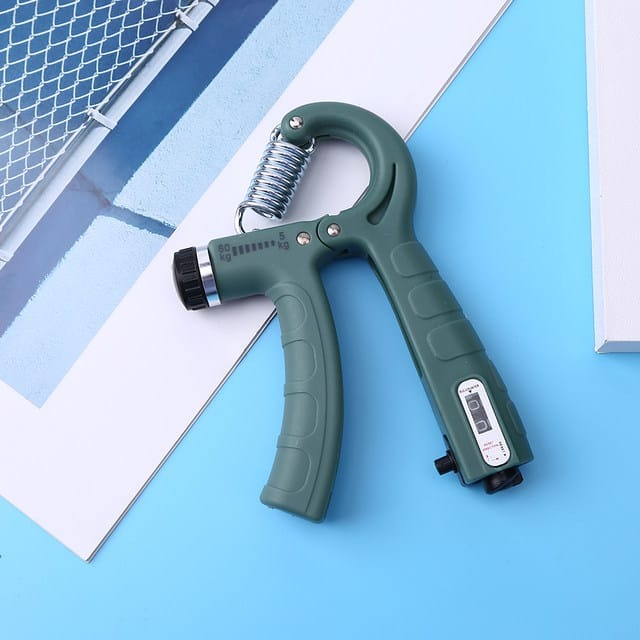 Exerciser Hand Gripper With Counter Strengthener Adjustable Resistance Wrist Strengthener