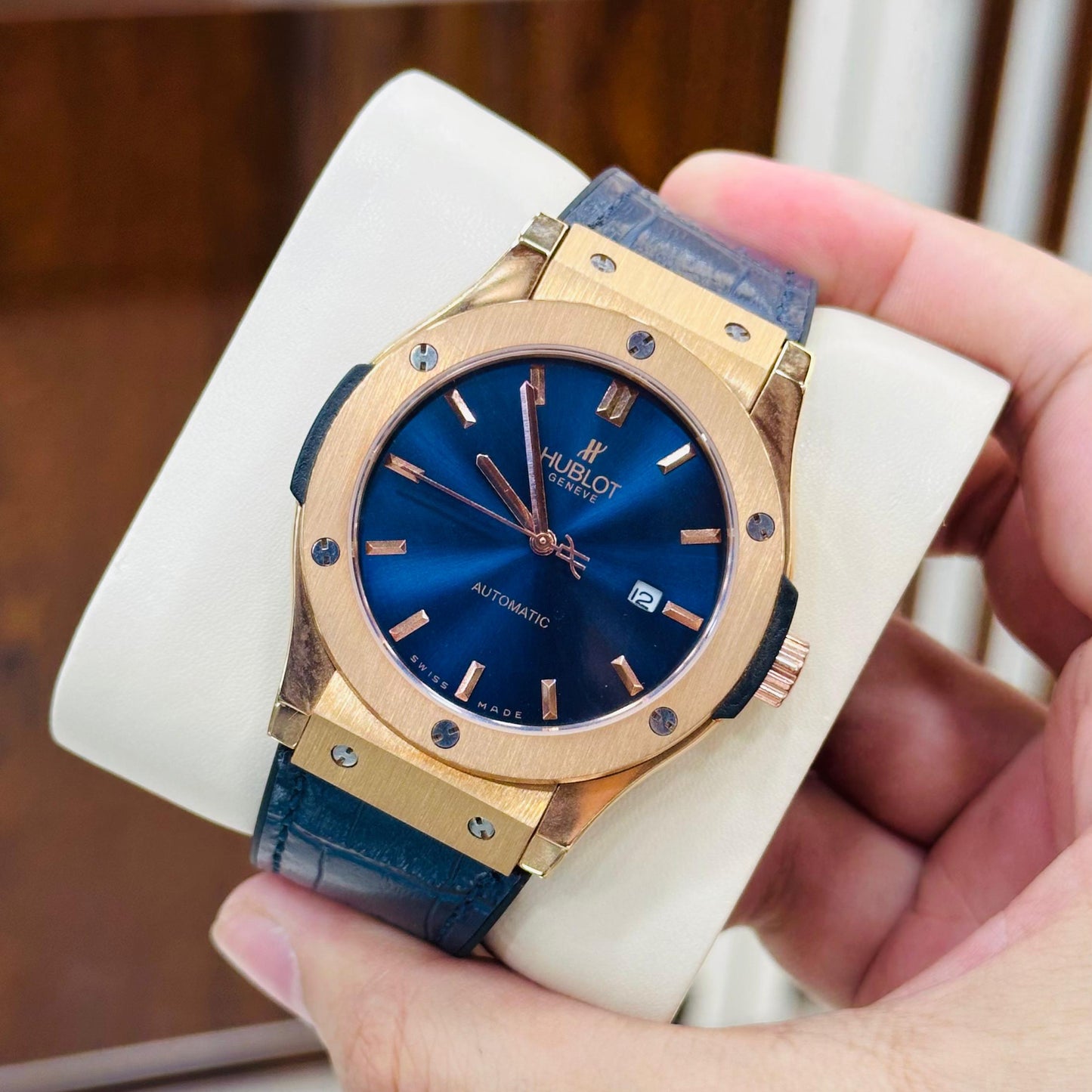 Hublot Automatic Master Quality Watch for Men – Stainless Steel