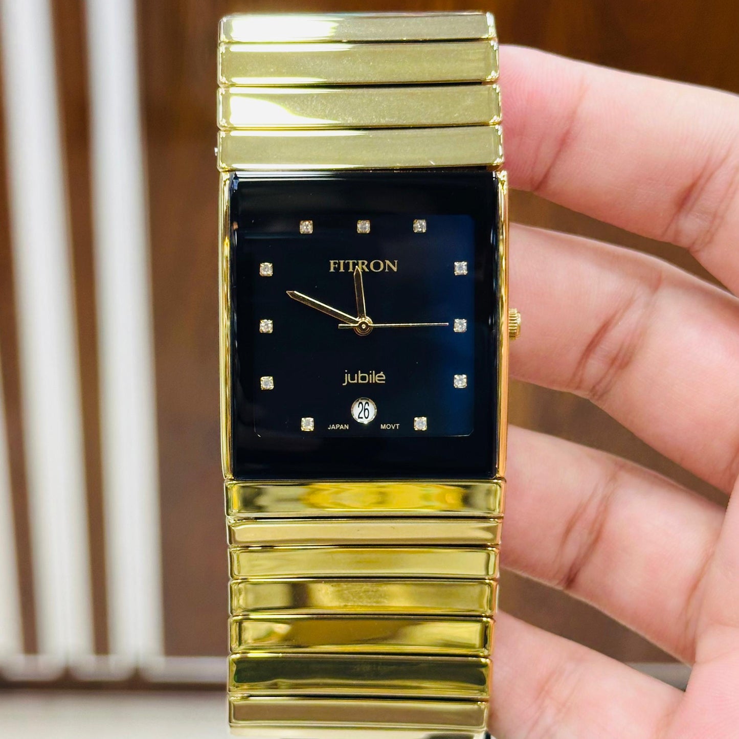 Fitron Original Gold Ceramic Jumbo Watch