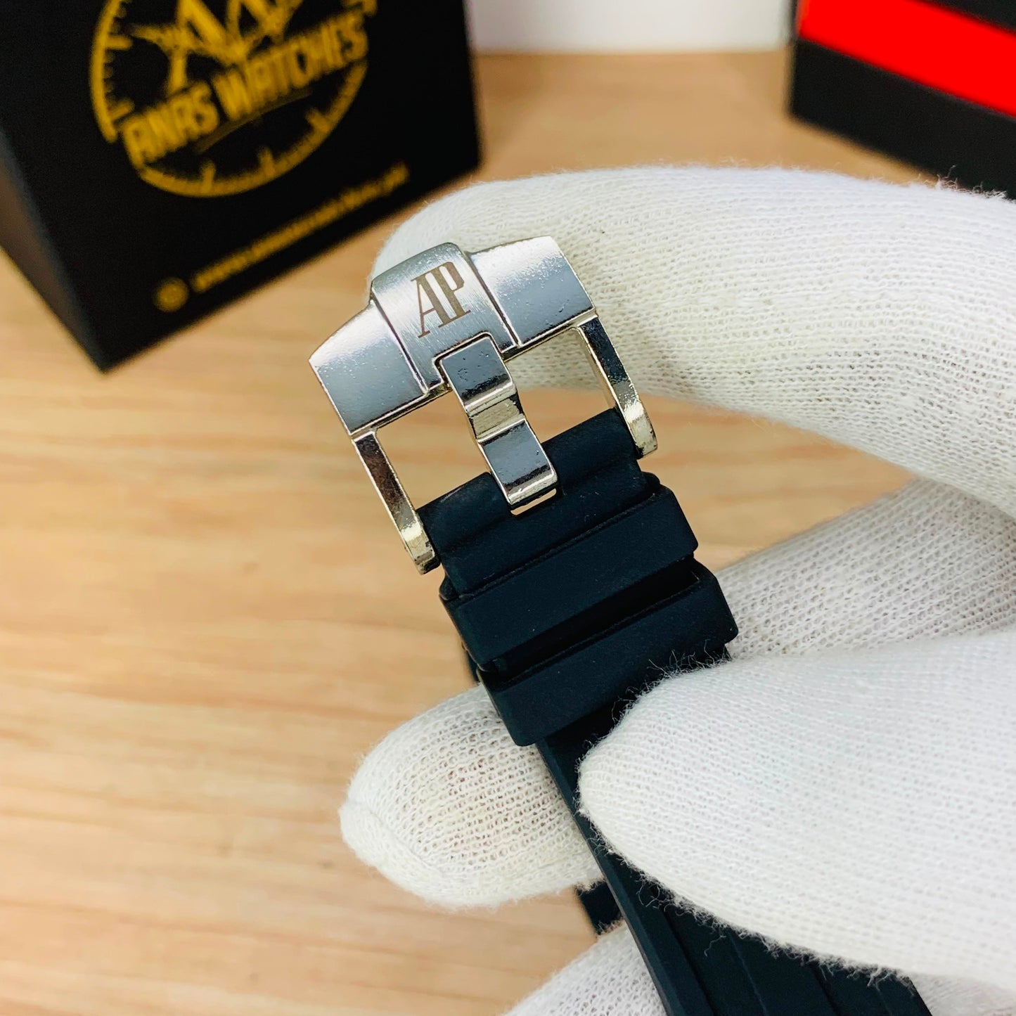 Royal Oak Style Quartz Watch – Blue Equalizer Dial