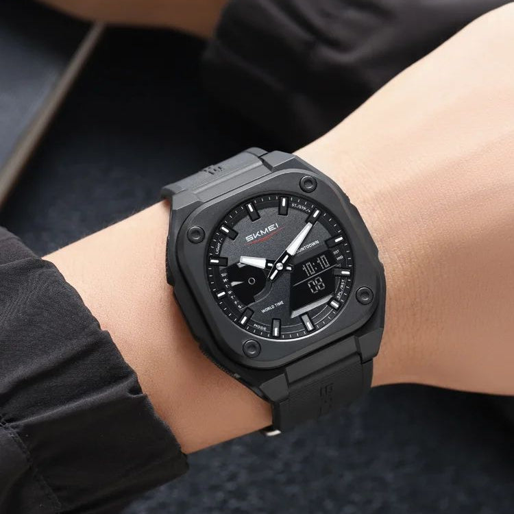 SKMEI Original World Timer Watch