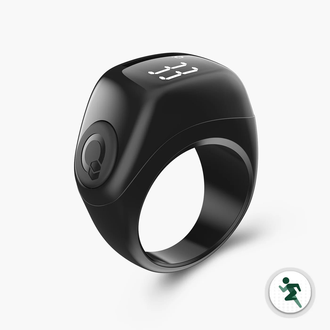 Qibla Smart Tasbih Ring Lite – Digital Zikr Counter & Prayer Reminder