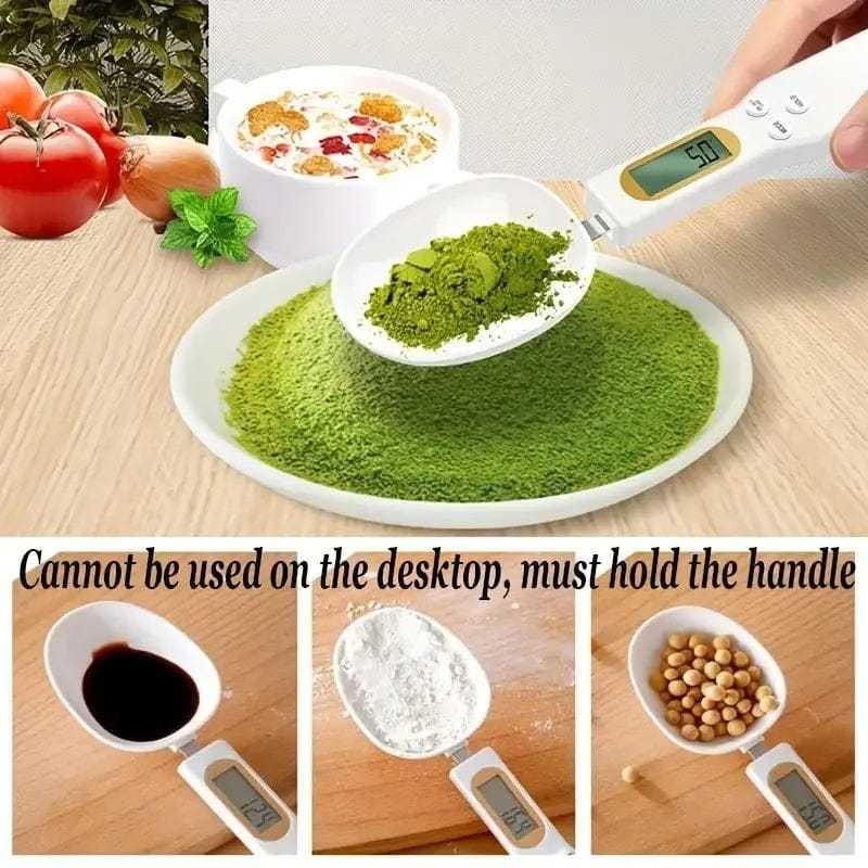 Digital Measuring Spoon Scale – Electronic Kitchen Food Scale